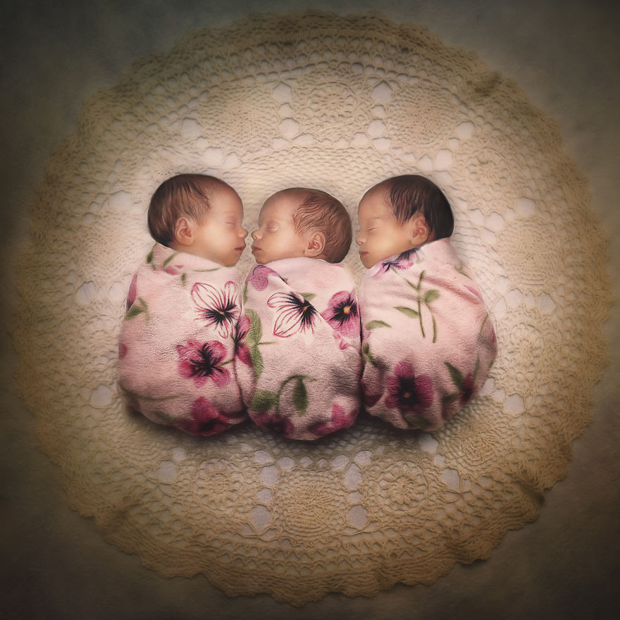 J’ai eu un enfant, puis des jumeaux, puis des triplés et je documente la vie de ma famille unique (30 images)