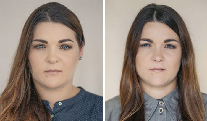 33 femmes qui ont été photographiées avant et après être devenues des mères