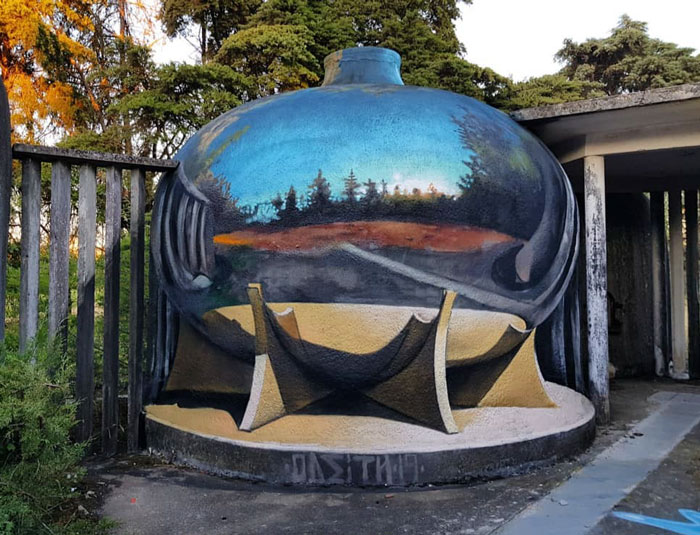 Ce graffeur qui est devenu célèbre pour ses fresques 3D continue à faire ce qu’il fait de mieux (16 photos)