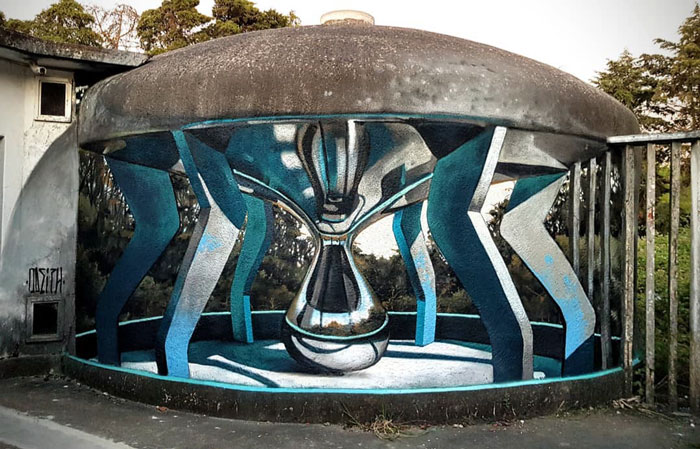 Ce graffeur qui est devenu célèbre pour ses fresques 3D continue à faire ce qu’il fait de mieux (16 photos)