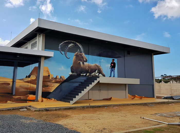 Ce graffeur qui est devenu célèbre pour ses fresques 3D continue à faire ce qu’il fait de mieux (16 photos)