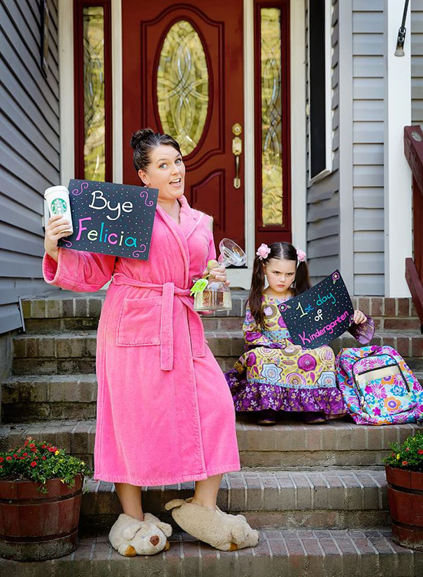 Des mamans et des papas montrent l’horrible moment où leurs enfants retournent à l’école (22 images)