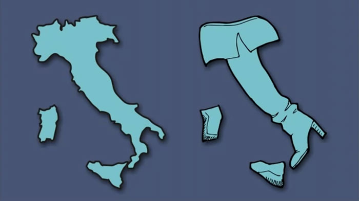 Cet homme a redessiné la carte de l’Europe en imaginant à quoi ressemblent les pays (30 images)