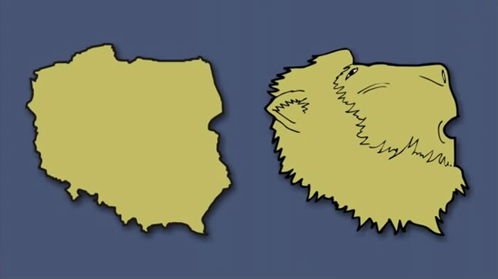 Cet homme a redessiné la carte de l’Europe en imaginant à quoi ressemblent les pays (30 images)