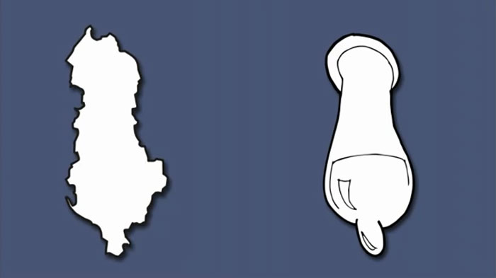 Cet homme a redessiné la carte de l’Europe en imaginant à quoi ressemblent les pays (30 images)