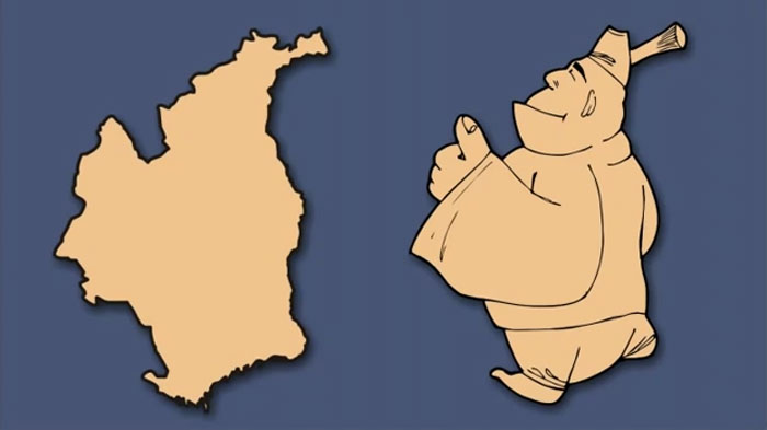 Cet homme a redessiné la carte de l’Europe en imaginant à quoi ressemblent les pays (30 images)