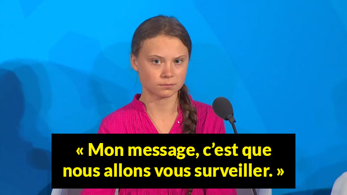 Le discours de Greta Thunberg au Sommet Action Climat de l’ONU est devenu viral avec son regard de la mort dirigé vers Trump