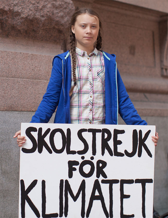 Trump s’est moqué du discours de Greta Thunberg, alors elle lui a fait un clin d’oeil dans sa bio Twitter