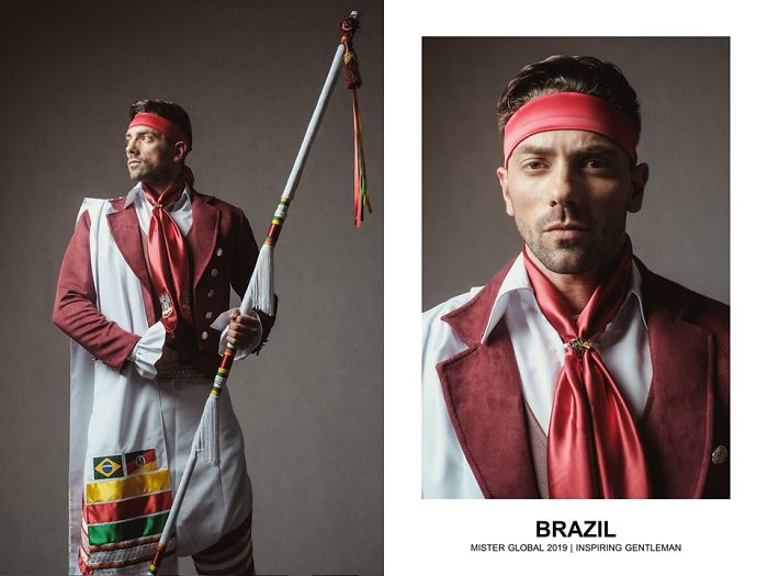 Les participants de Mister Global vêtus de leurs costumes nationaux ressemblent à des boss de jeux vidéo (37 images)