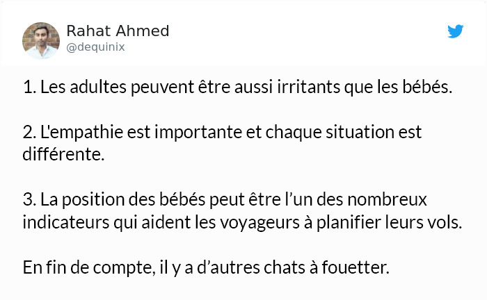 Cette compagnie aérienne a lancé un outil pour se tenir loin des bébés qui crient sur ses vols
