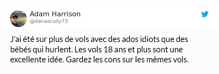 Cette compagnie aérienne a lancé un outil pour se tenir loin des bébés qui crient sur ses vols