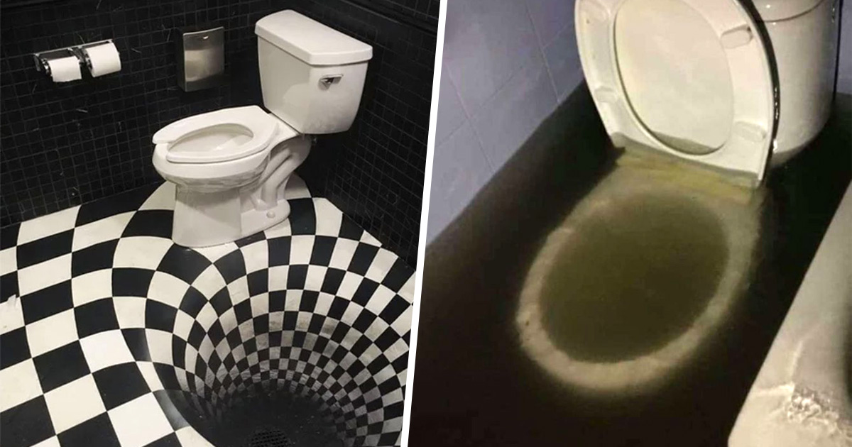 Il existe un groupe Facebook où les gens partagent des « toilettes avec une aura menaçante » et voici les 33 meilleures