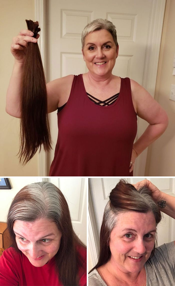 Ces 33 femmes qui ont arrêté de se teindre les cheveux sont si jolies qu’elles pourraient te convaincre de faire la même chose (nouvelles images)