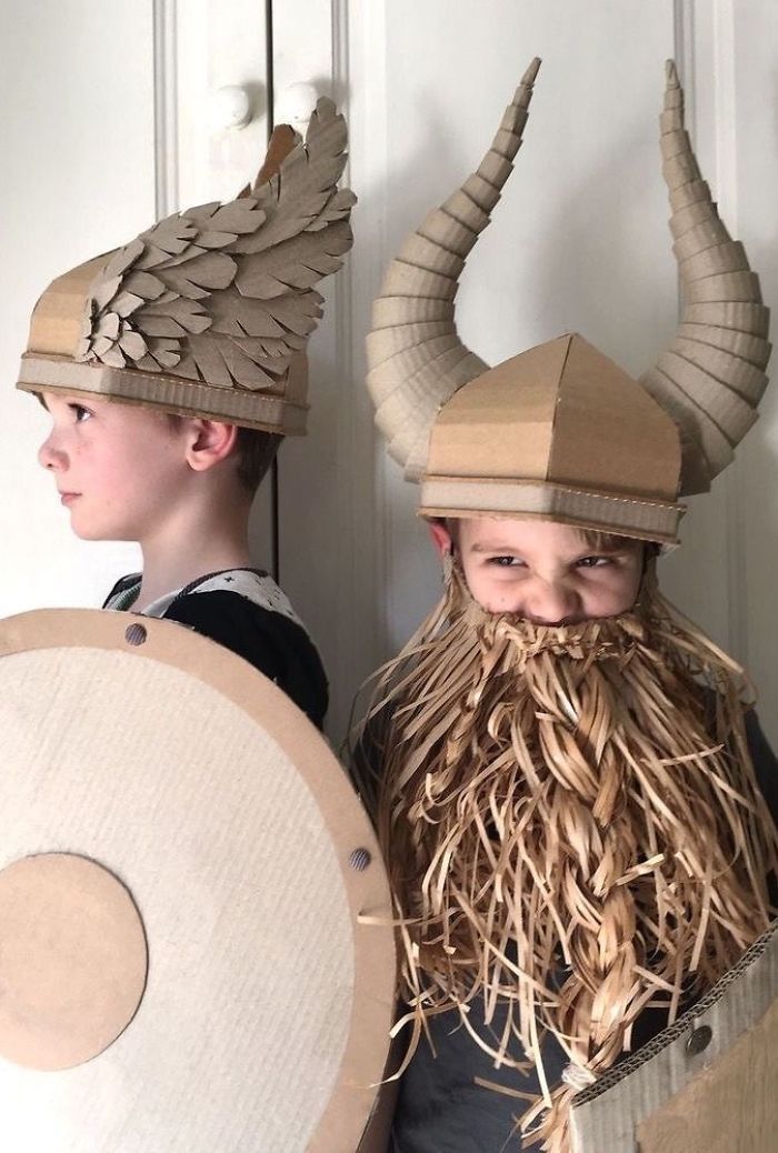 Je confectionne des costumes avec des boîtes en carton pour mes enfants et voici les 20 meilleurs