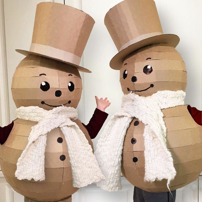 Je confectionne des costumes avec des boîtes en carton pour mes enfants et voici les 20 meilleurs