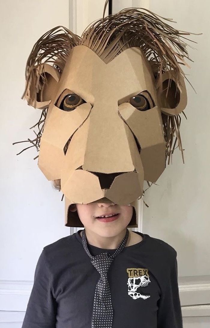 Je confectionne des costumes avec des boîtes en carton pour mes enfants et voici les 20 meilleurs