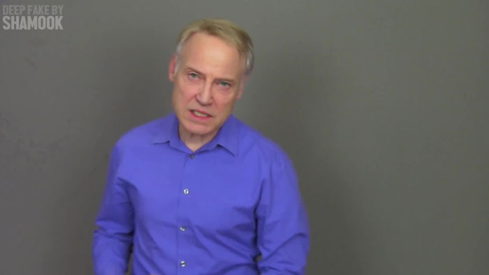 Cet acteur imite la voix de 20 célébrités alors que le deepfake modifie son visage et la vidéo est fascinante