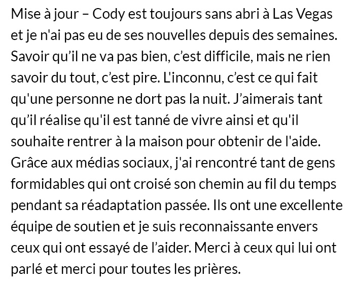 Une mère a partagé des photos de son fils qui montrent ce que la dépendance à l’héroïne et à la méthamphétamine peut faire en 7 mois