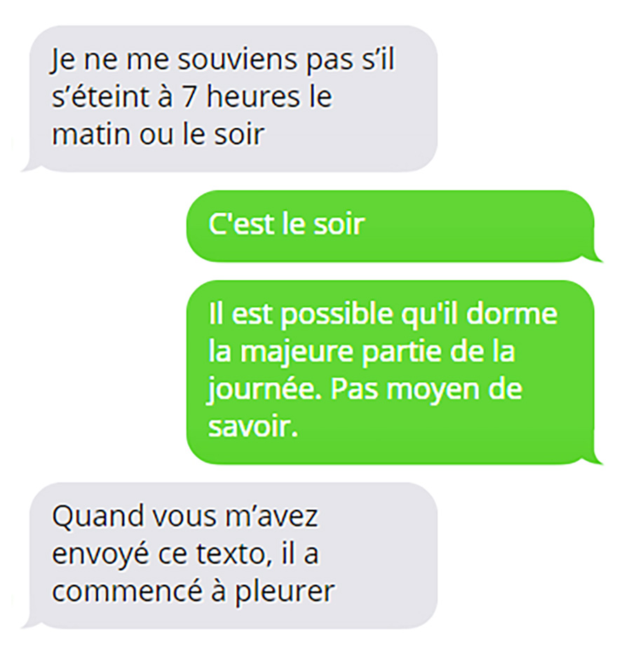 Des ados ont emmené de faux bébés à la maison pour un projet de parentalité et leur prof a partagé leurs textos de désespoir