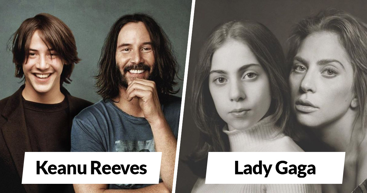 30 célébrités avec leur moi plus jeune qui prouvent que le vieillissement change même les vedettes (nouvelles images)
