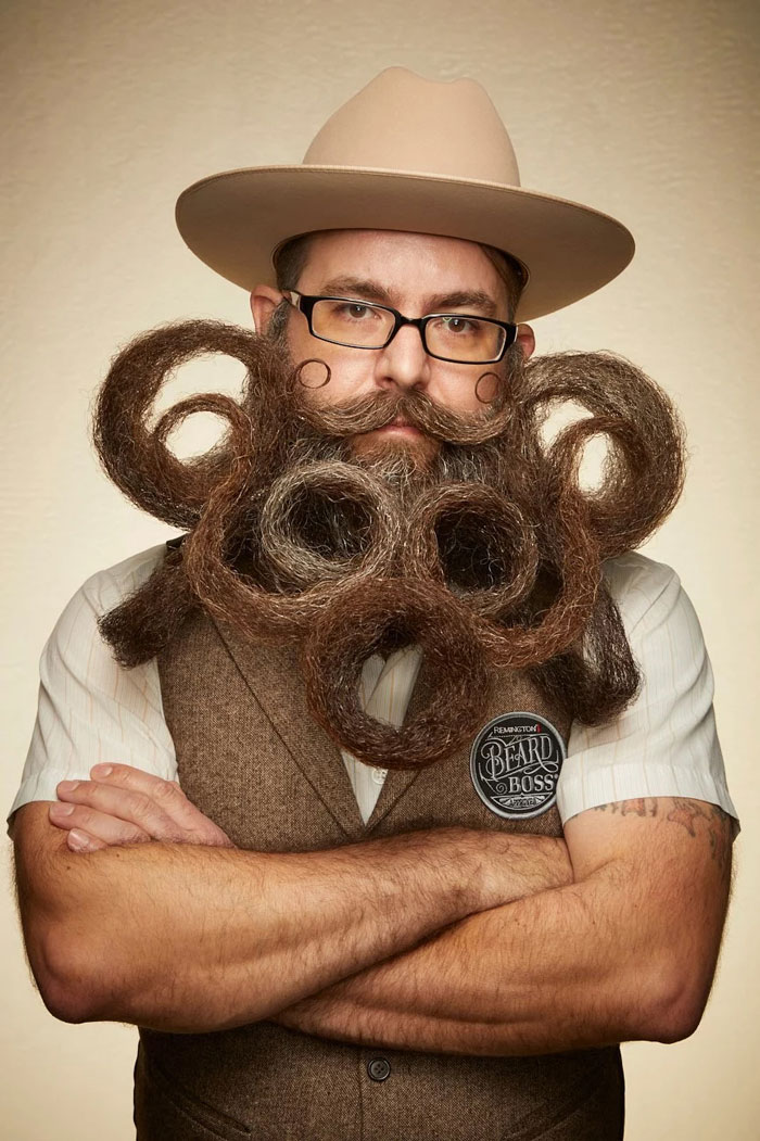Le championnat de barbes et moustaches 2019 en 30 images
