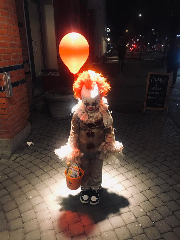 33 enfants qui ont « gagné » l’Halloween