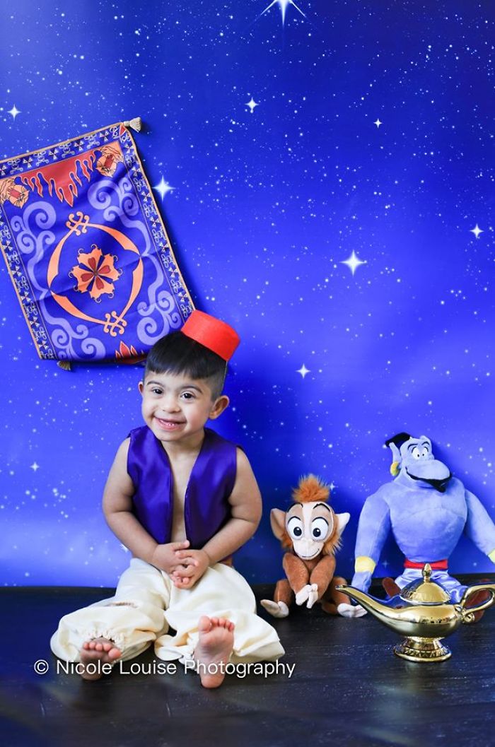 Des enfants trisomiques se sont déguisés en personnages de Disney pour une campagne de sensibilisation magnifique (20 images)