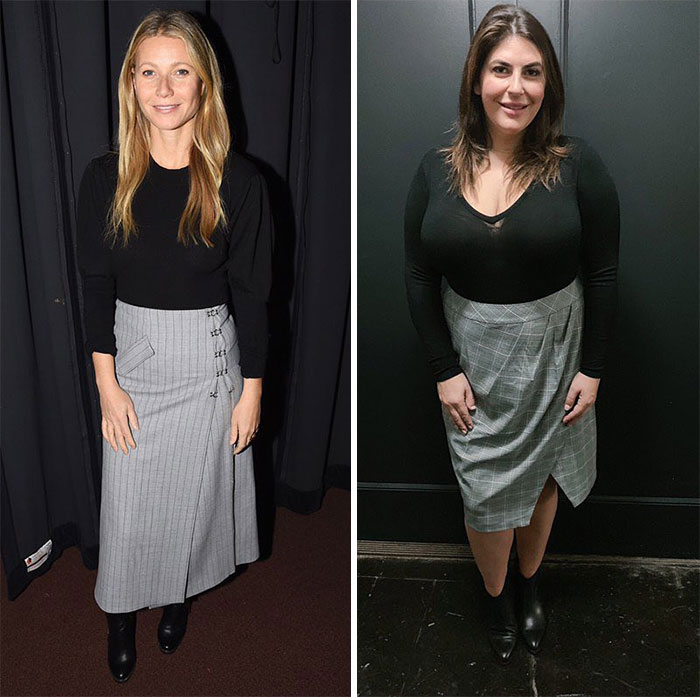 Cette femme s’habille comme des célébrités pour montrer qu’il n’est pas nécessaire d’être maigre pour bien paraître (30 images)