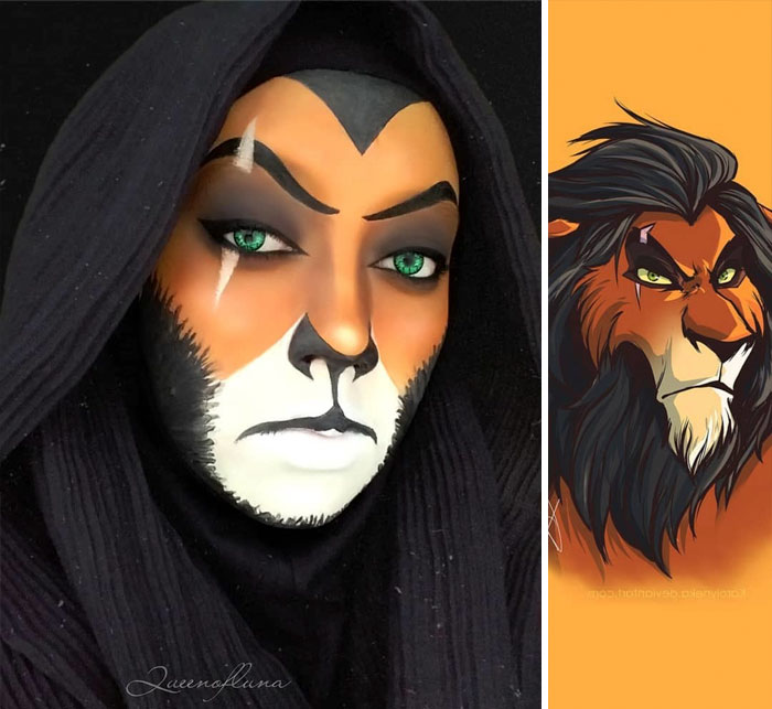 Cette femme utilise son hijab pour se transformer en personnages de la culture pop (22 nouvelles images)