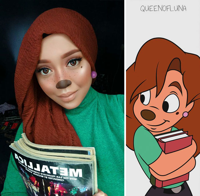 Cette femme utilise son hijab pour se transformer en personnages de la culture pop (22 nouvelles images)