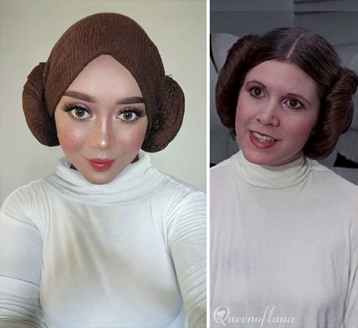 Cette femme utilise son hijab pour se transformer en personnages de la culture pop (22 nouvelles images)