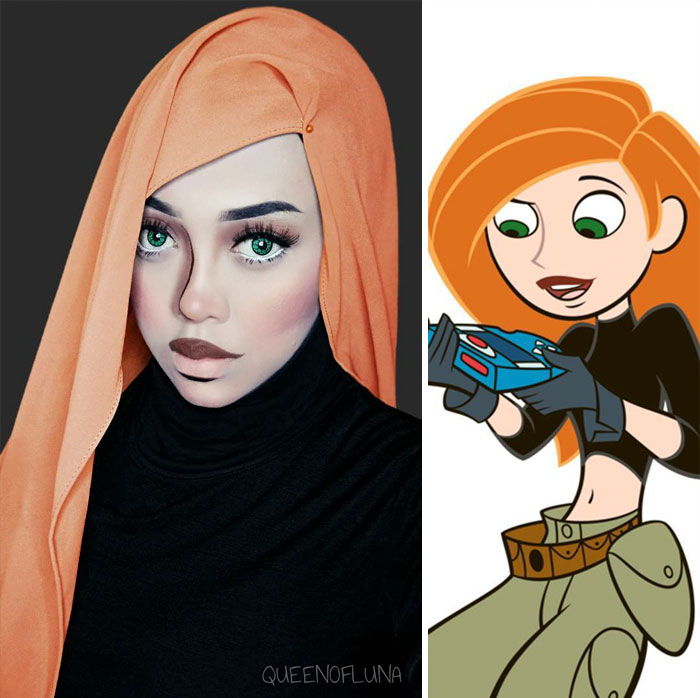 Cette femme utilise son hijab pour se transformer en personnages de la culture pop (22 nouvelles images)
