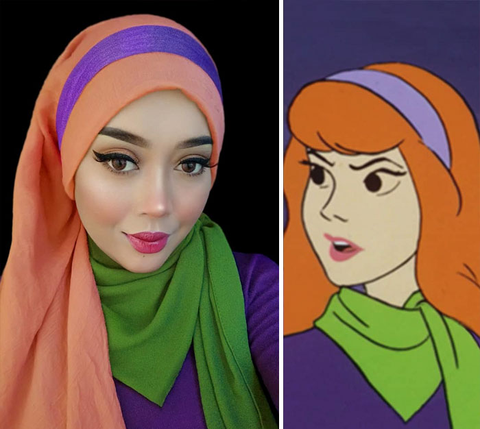 Cette femme utilise son hijab pour se transformer en personnages de la culture pop (22 nouvelles images)