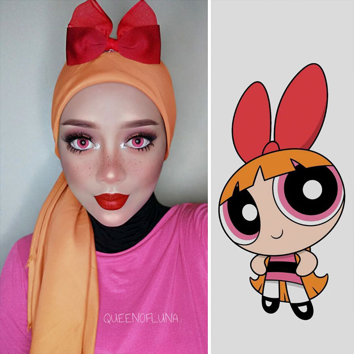 Cette femme utilise son hijab pour se transformer en personnages de la culture pop (22 nouvelles images)