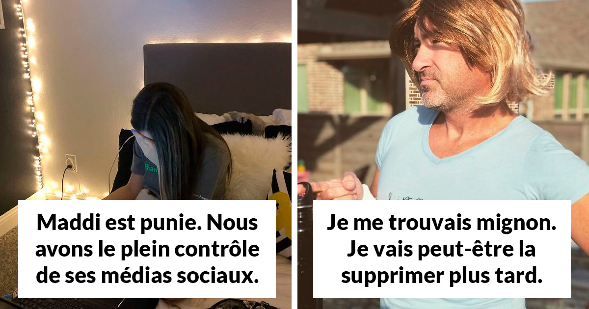 Pour punir sa fille ado, ce papa a envahi ses comptes de médias sociaux pendant deux semaines et ses publications ont reçu plus de « j’aime » que les siennes
