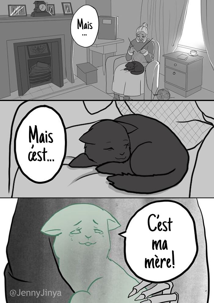 L Artiste Qui A Fait Pleurer Les Gens Avec Sa Bande Dessinee Sur Un Chat Noir Vient De Publier La Suite Ipnoze