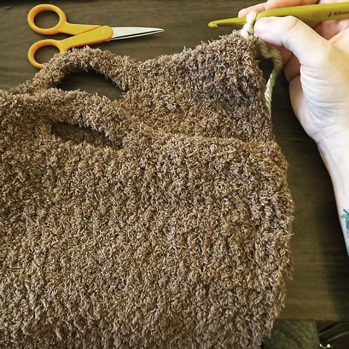 Voici un bébé Yoda crocheté que tu peux faire toi-même