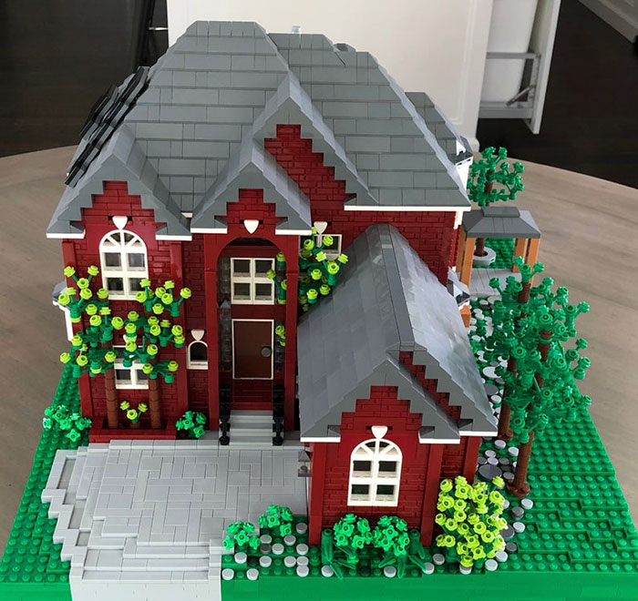 Tu peux obtenir une réplique de ta maison construite en LEGO