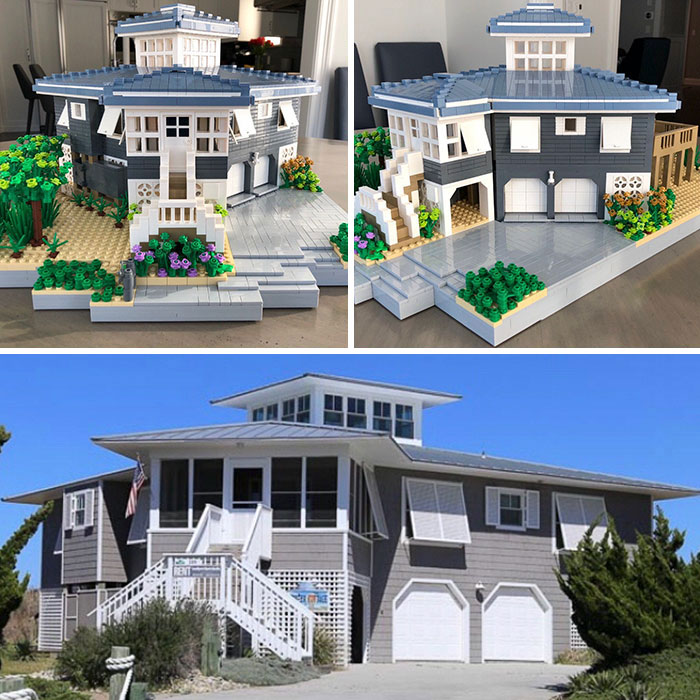 Tu peux obtenir une réplique de ta maison construite en LEGO