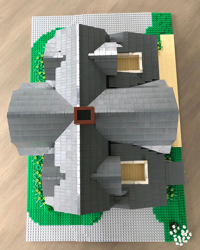 Tu peux obtenir une réplique de ta maison construite en LEGO