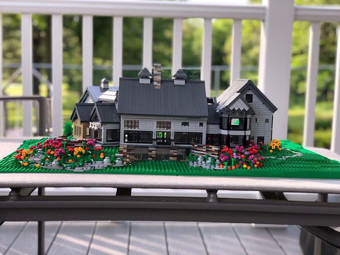 Tu peux obtenir une réplique de ta maison construite en LEGO