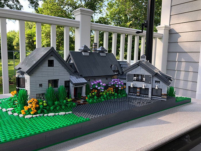 Tu peux obtenir une réplique de ta maison construite en LEGO