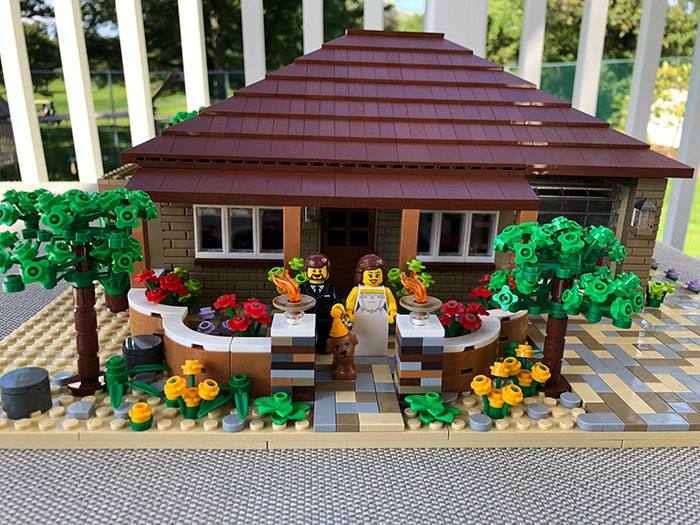 Tu peux obtenir une réplique de ta maison construite en LEGO