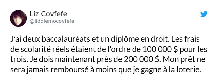 10 Américains qui ont révélé leurs dettes d’études et on voit à quel point ces gens sont désespérés