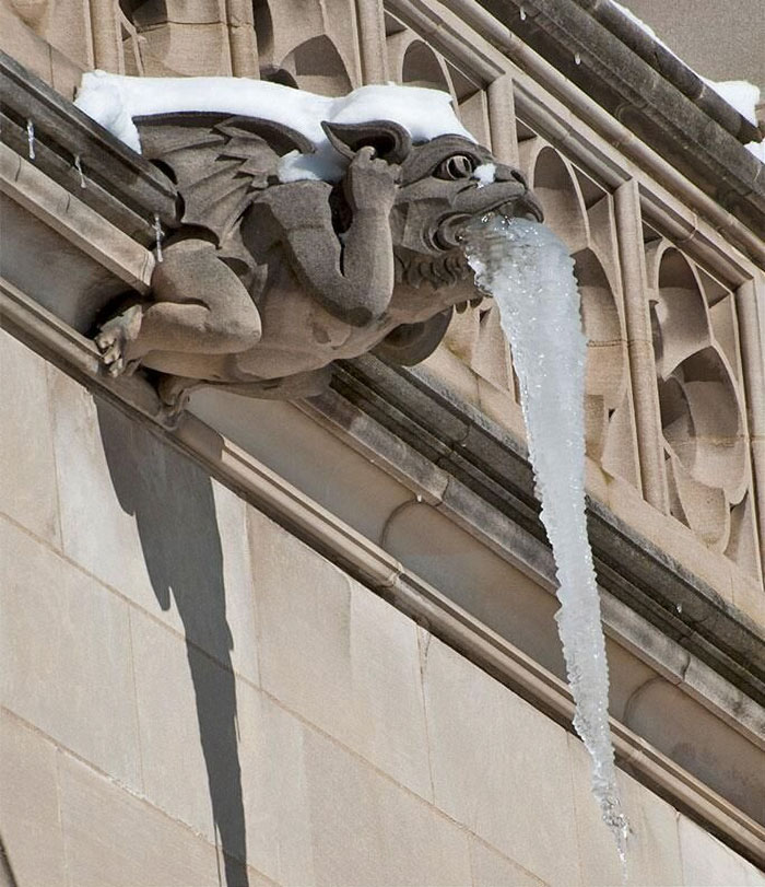 Des gens partagent des photos de statues qui « vomissent » et voici 12 images les plus hilarantes
