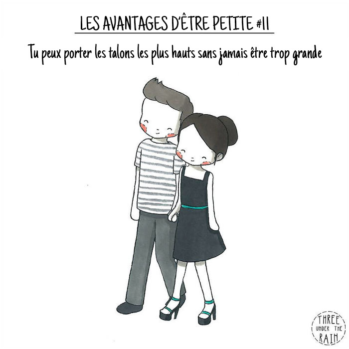 Cette artiste de 152 cm montre à quoi ressemble la vie d’une petite personne en 12 images sympas