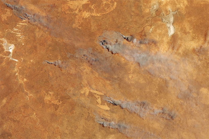 Des images satellites percutantes révèlent la véritable ampleur des feux de forêt en Australie