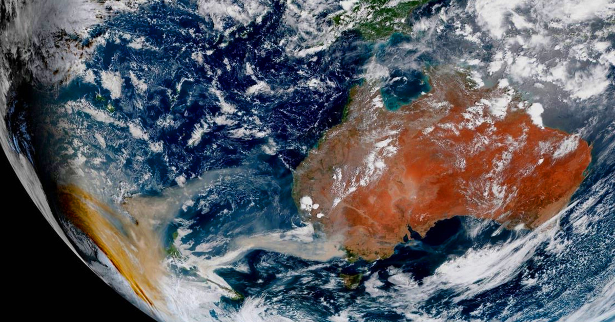 Des images satellites percutantes révèlent la véritable ampleur des feux de forêt en Australie