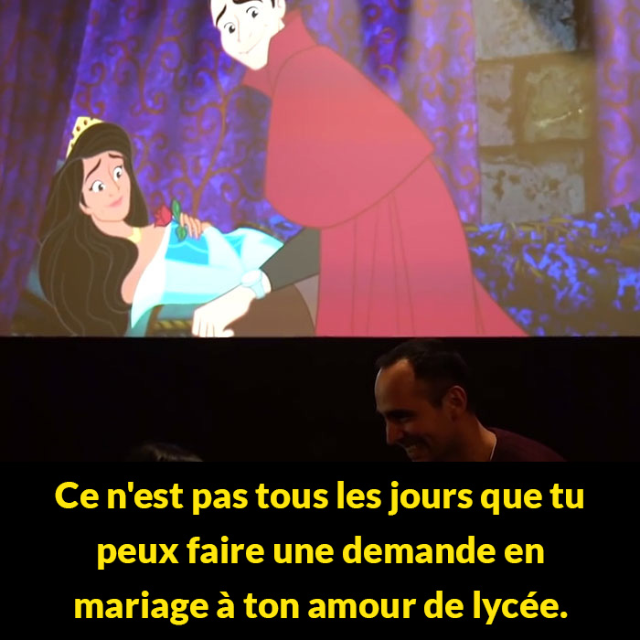 Cet homme a secrètement « piraté » le film Disney préféré de sa petite amie pour inclure une demande dans une salle de cinéma « bondée »