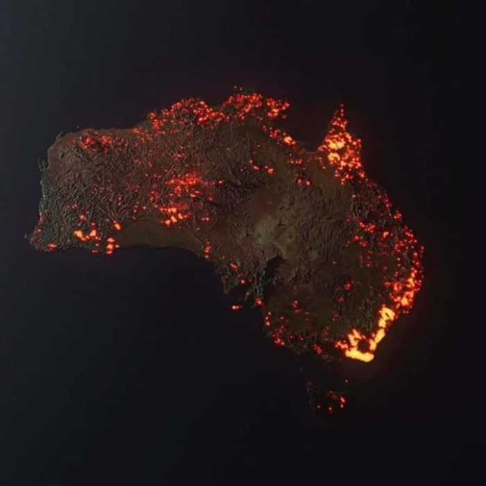 22 images qui résument l’enfer qui se déroule en Australie